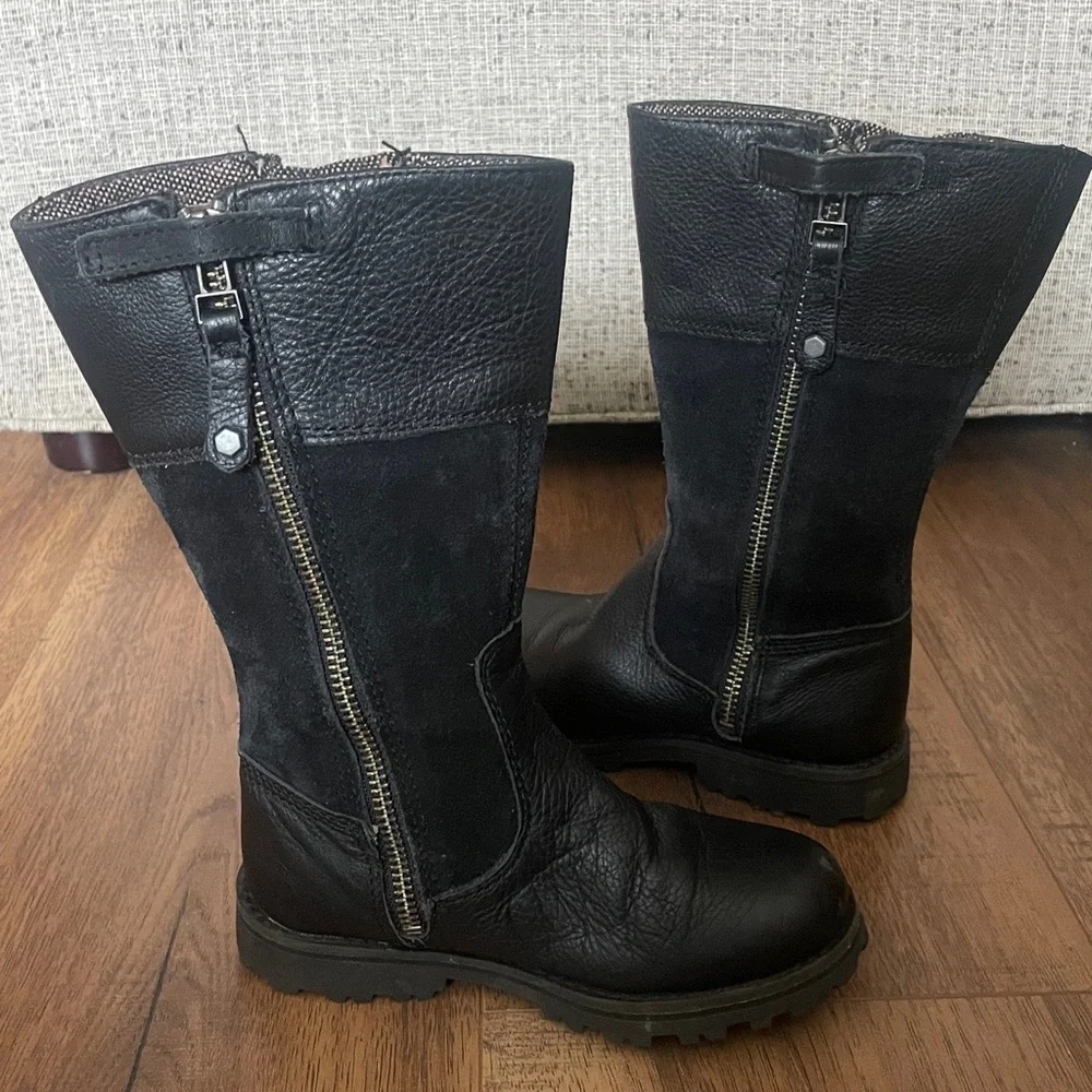Timberland Girls Toddlers Black Boots Size 10